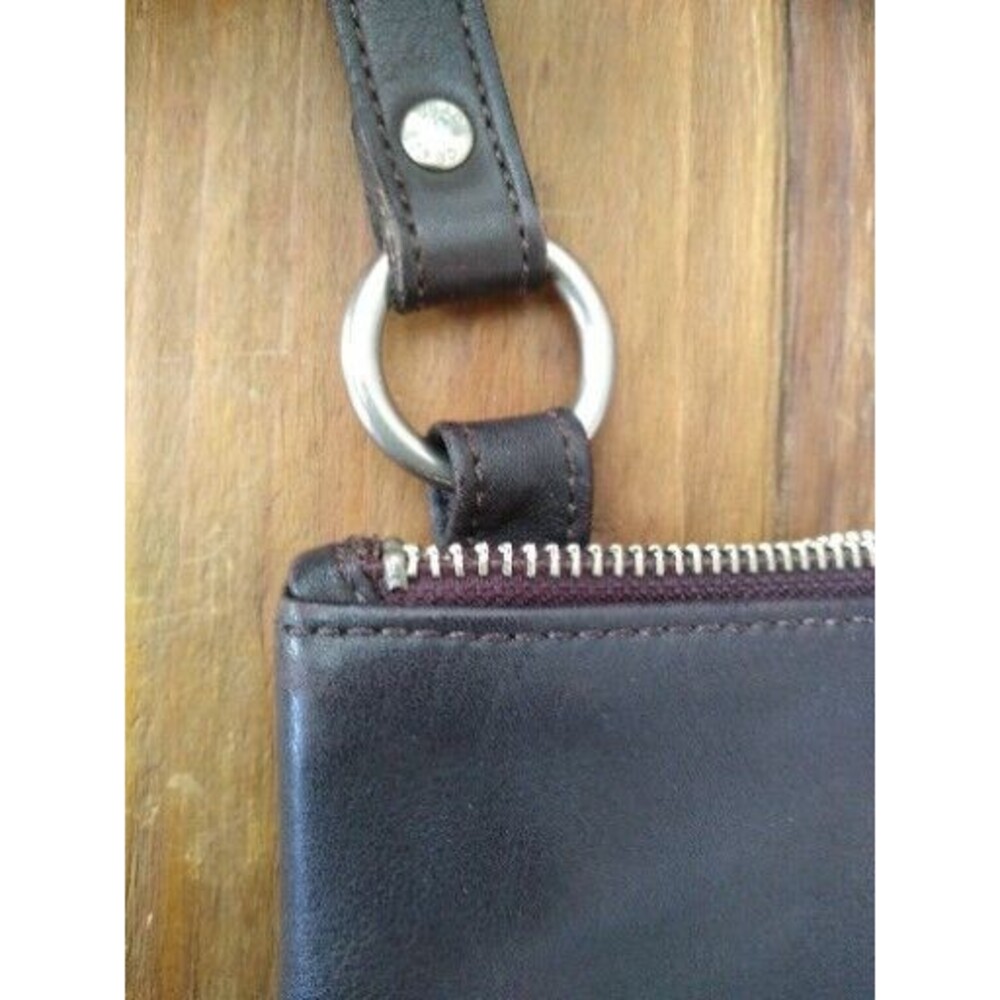 Vintage 90sCOACH Envelope Crossbody Shoulder Bag Mahogany ButterLeather GOC-9457